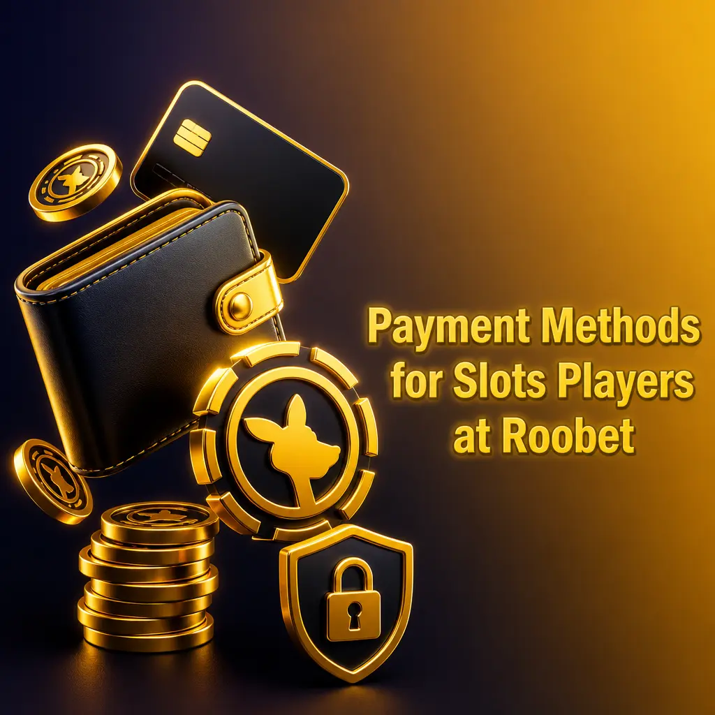 Roobet cashier showing payment options like Bitcoin, Ethereum, and Cash for Canadian slots players.