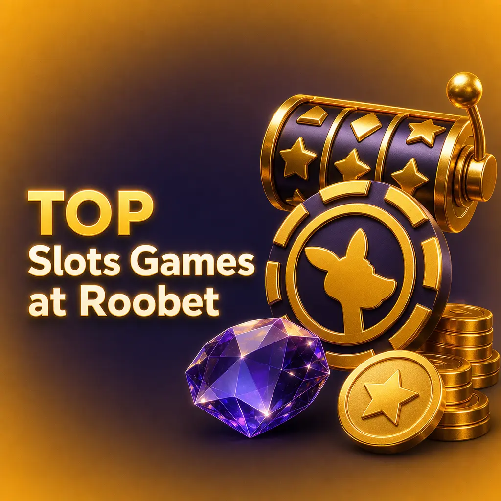 Top slot games at Roobet Canada featuring buy features, hold and win, and cascading reel mechanics